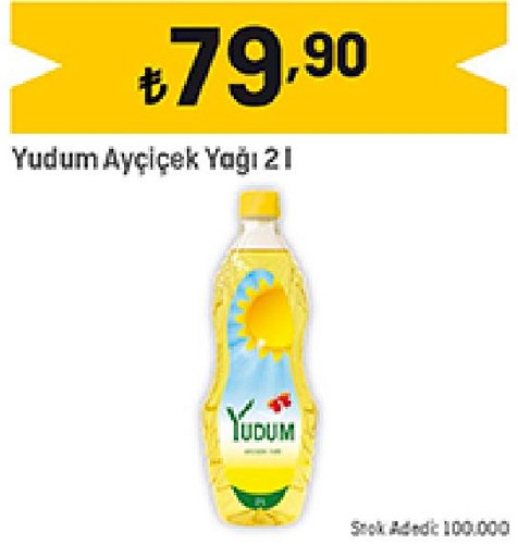 Yudum Ayçiçek Yağı 2 l image