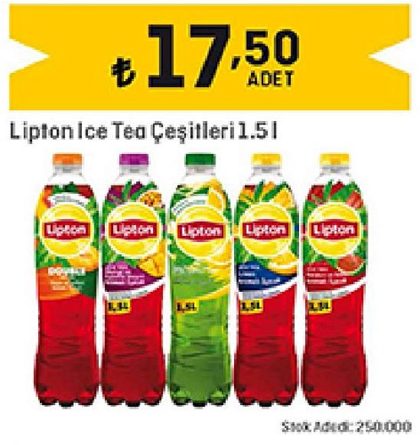 Lipton Ice Tea Çeşitleri 1.5 L image