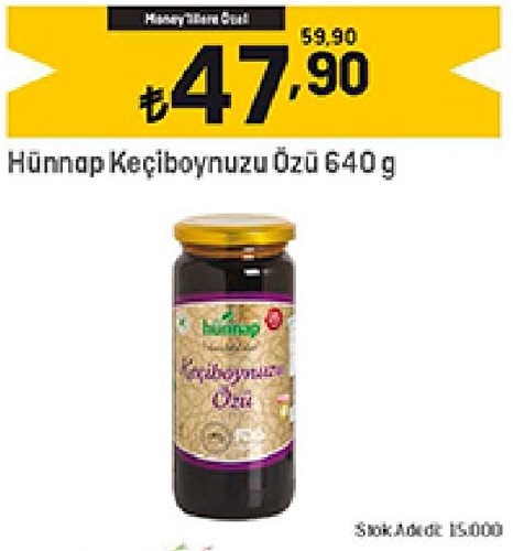 Hünnap Keçiboynuzu Özü 640 g image