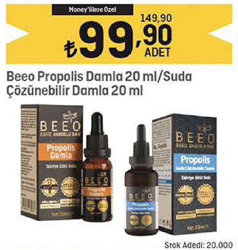 Beeo Propolis / Suda Çözünebilir Damla 20 ml image