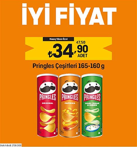 Pringles Çeşitleri 165-160 g image