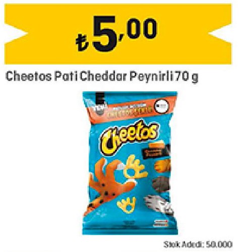 Cheetos Pati Cheddar Peynirli 70 g image