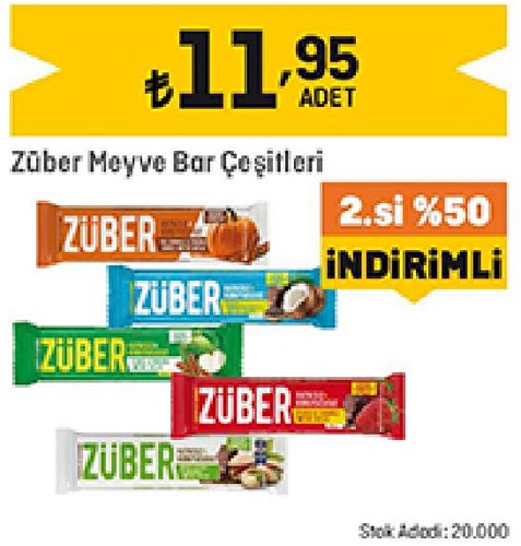 Züber Meyve Bar Çeşitleri image