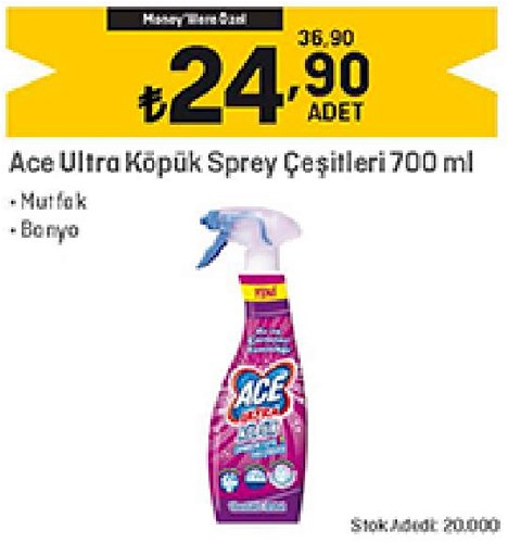 Ace Ultra Köpük Sprey Çeşitleri 700 ml image