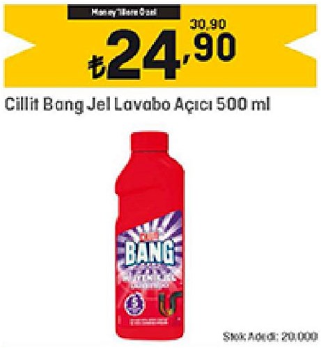 Cillit Bang Jel Lavabo Açıcı 500 ml image