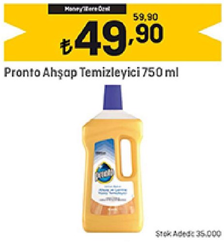 Pronto Ahşap Temizleyici 750 ml image