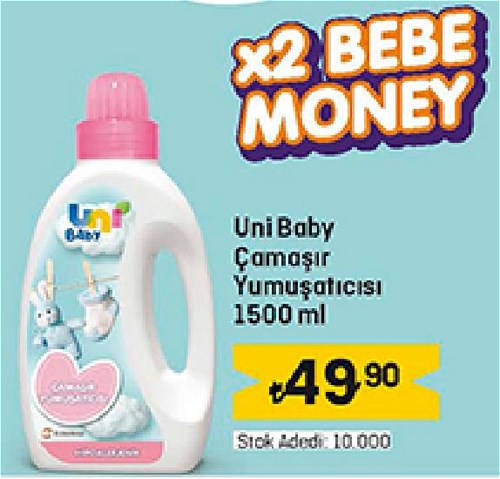 Uni Baby Çamaşır Yumuşatıcısı 1500 ml image