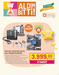 Kiwi KCC-4323 Koltuk ve Halı Yıkama Makinesi image