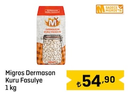 Migros Dermason Kuru Fasulye 1 kg image