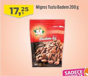 Migros Tuzlu Badem 200 g image