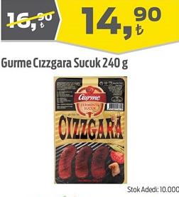 Gurme Cızzgara Sucuk 240 g image