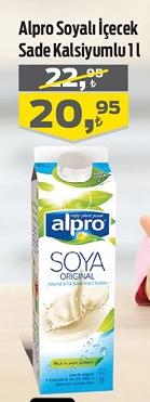 Alpro Soyalı İçecek Sade Kalsiyumlu 1 l image