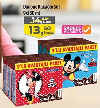 Danone Kakaolu Süt 9x180 ml image