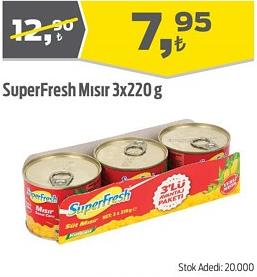 SuperFresh Mısır 3x220 g image