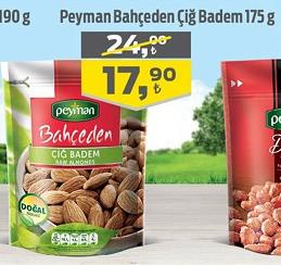 Peyman Bahçeden Çiğ Badem 175 g image