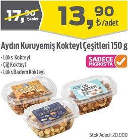 Aydın Kuruyemiş Kokteyl Çeşitleri 150 g image