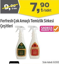 Ferfresh Çok Amaçlı Temizlik Sirkesi Çeşitleri image