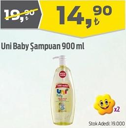 Uni Baby Şampuan 900 ml image