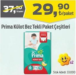 Prima Külot Bez Tekli Paket Çeşitleri image