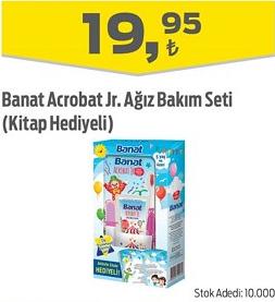 Banat Acrobat Jr. Ağız Bakım Seti (Kitap Hediyeli) image