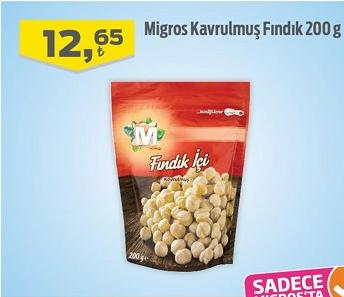 Migros Kavrulmuş Fındık 200 g image