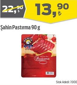 Migros Şahin Pastırma 90 g
