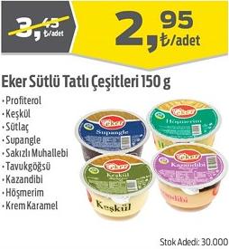 Eker Sütlü Tatlı Çeşitleri 150 g image