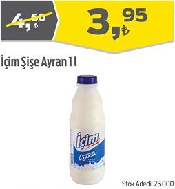 İçim Şişe Ayran 1 l image