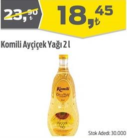 Komili Ayçiçek Yağı 2 l image
