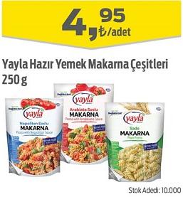 Yayla Hazır Yemek Makarna Çeşitleri 250 g image