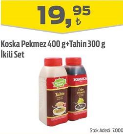 Koska Pekmez 400 g+Tahin 300 g İkili Set image