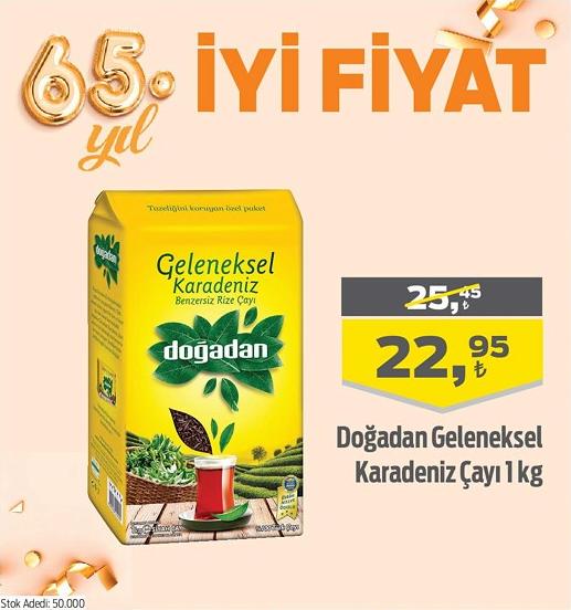 Doğadan Geleneksel Karadeniz Çayı 1 kg image