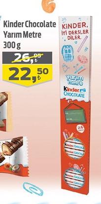 Kinder Chocolate Yarım Metre 300 g image