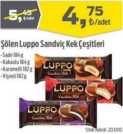 Şölen Luppo Sandviç Kek Çeşitleri image