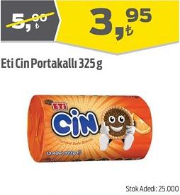 Eti Cin Portakallı 325 g image