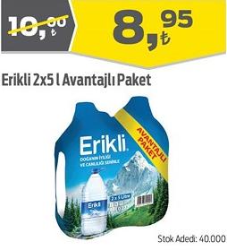 Erikli 2x5 l Avantajlı Paket image
