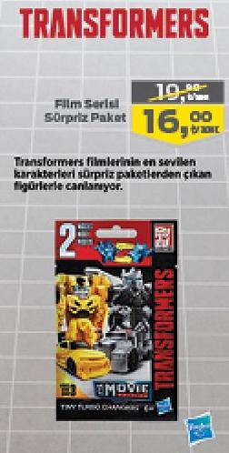 Transformers Film Serisi Sürpriz Paket image
