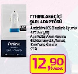 I'Think Araç İçi Şarj Adaptörü image