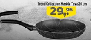 Cem Trend Collection Marble Tava 26 cm image