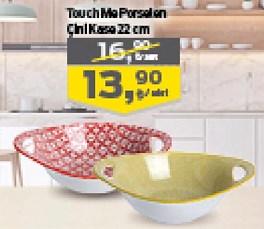 Touch Me Porselen Çini Kase 22 cm image