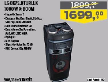 Lg OK75.DTURLLK 1000 W X-BOOM image