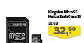 Kingston Micro SD Hafıza Kartı Class 10 32 GB image