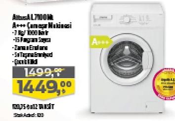 Altus AL 7100 ML A+++ Çamaşır Makinesi image