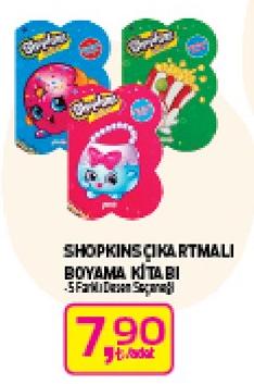 Shopkins Çıkartmalı Boyama Kitabı image