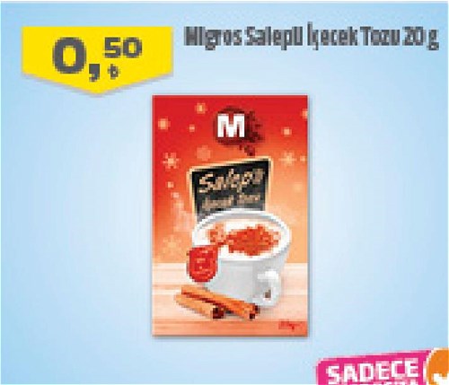 Migros Salepli İçecek Tozu 20 g image