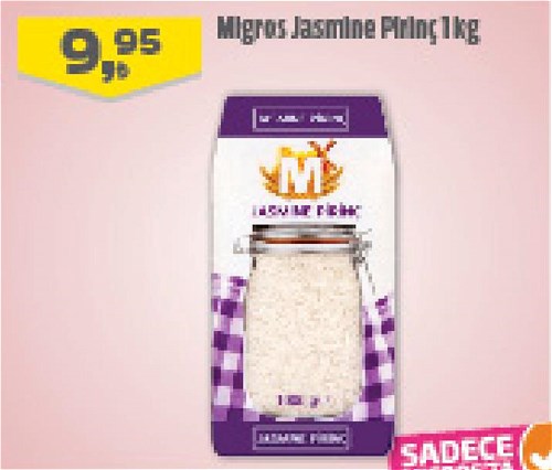 Migros Jasmine Pirinç 1 kg image