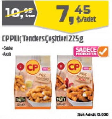 CP Piliç Tenders Çeşitleri 225 g image