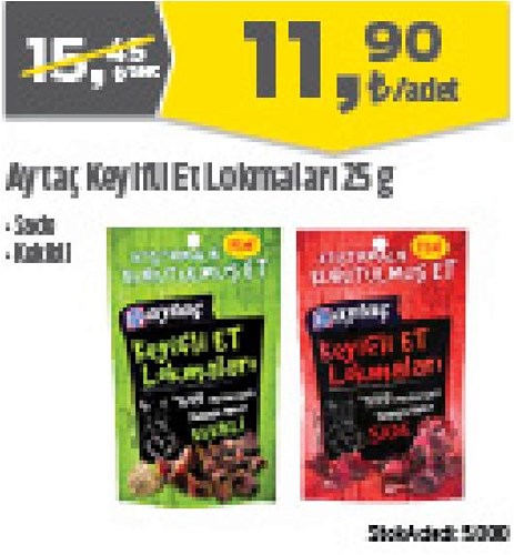 Aytaç Keyifli Et Lokmaları 25 g image