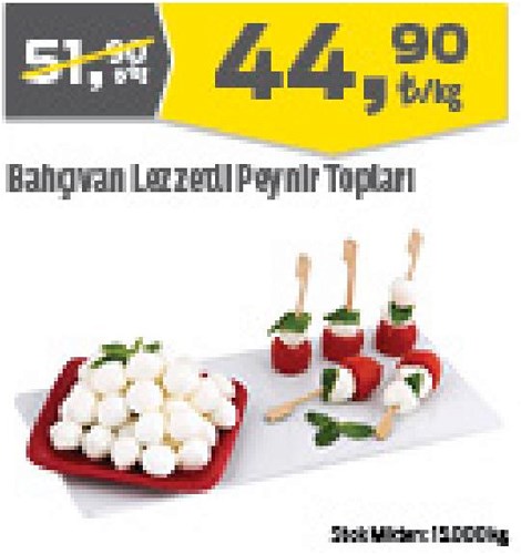 Bahçıvan Lezzetli Peynir Topları kg image