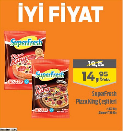 SuperFresh Pizza King Çeşitleri image